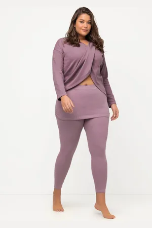 Ulla Popken Große Größen Yoga-Shirt, Damen, , Größe: 46/48, Baumwolle