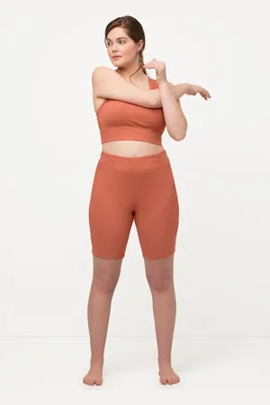 Ulla Popken Große Größen Yoga-Radler, Damen, , Größe: 42/44, Baumwolle
