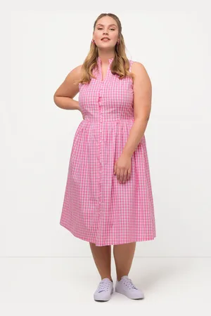Ulla Popken Große Größen Trachtenkleid, Damen, , Größe: 46, Baumwolle