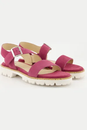 Ulla Popken Leder-Sandaletten, Damen, , Größe: 39, Leder
