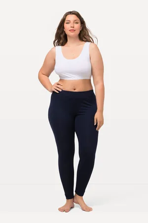 Ulla Popken Große Größen Leggings, Damen, , Größe: 42/44, Viskose