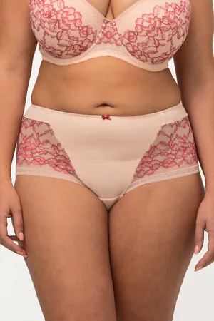 Ulla Popken Große Größen Hipster, Damen, , Größe: 54/56, Baumwolle/Synthetische Fasern/Polyester