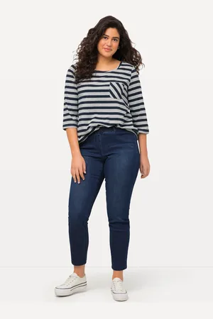 Ulla Popken Große Größen Jeggings Sienna, Damen, , Größe: 46, Baumwolle/Polyester