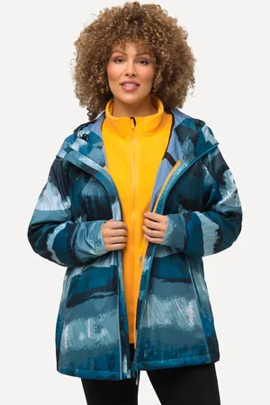 Ulla Popken Große Größen HYPRAR 2-in-1-Fitnessjacke, Damen, , Größe: 42/44, Polyester