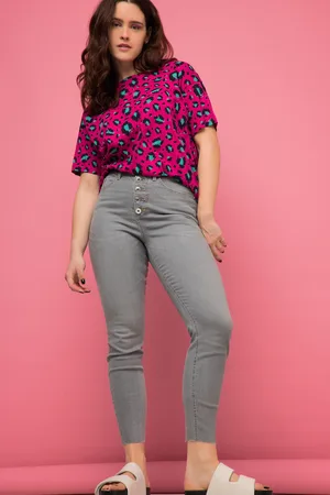 STUDIO UNTOLD Große Größen Skinny Jeans, Damen, , Größe: 42, Baumwolle/Polyester
