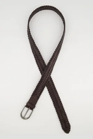 Ulla Popken Große Größen Ledergürtel, Damen, , Größe: 95, Leder