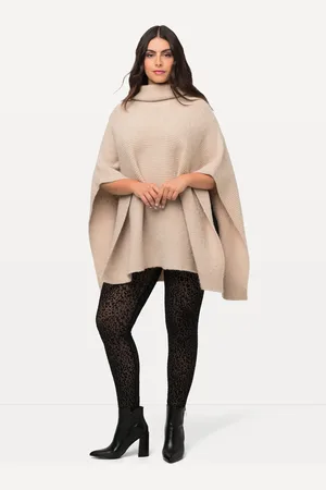 Ulla Popken Große Größen Strumpf-Leggings, Damen, , Größe: 50/52, Polyester/Elasthan