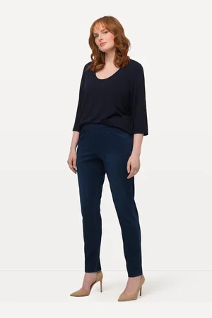 Ulla Popken Große Größen Jeggings Sienna, Damen, , Größe: 44, Baumwolle/Polyester/Elasthan