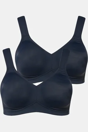 Ulla Popken Große Größen Mikrofaser-BH, Damen, , Größe: 100C, Synthetische Fasern/Elasthan