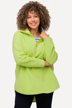 Ulla Popken Große Größen Fleeceshirt, Damen, , Größe: 42/44, Polyester