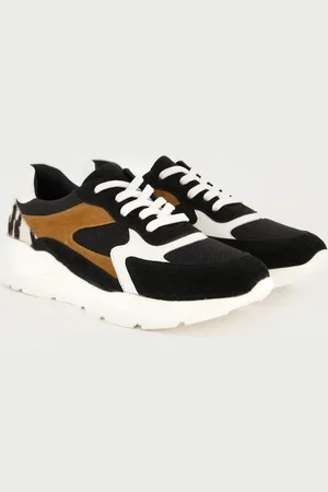Ulla Popken Leder-Sneaker, Damen, , Größe: 38, Leder/Synthetische Fasern
