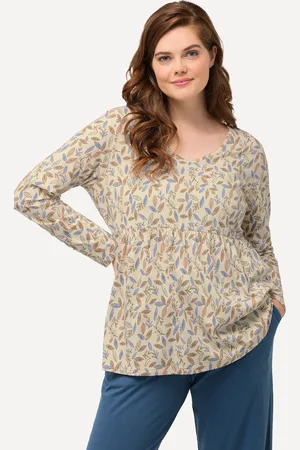 Ulla Popken Große Größen Schlafshirt, Damen, , Größe: 42/44, Baumwolle