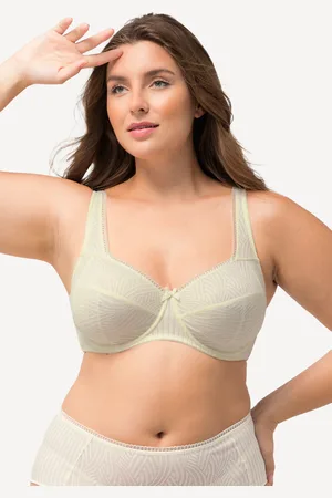 Ulla Popken Große Größen Bügel-BH, Damen, , Größe: 100C, Synthetische Fasern/Elasthan