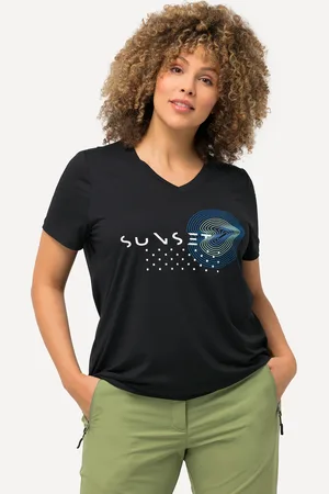 Ulla Popken Große Größen Funktionsshirt, Damen, , Größe: 42/44