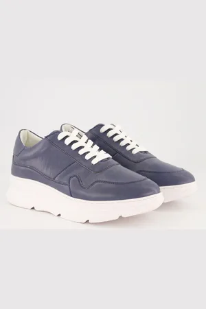 Ulla Popken Leder-Sneaker, Damen, , Größe: 38, Leder