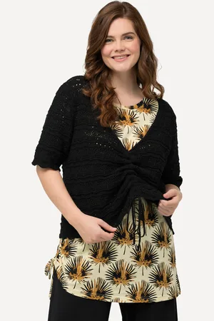 Ulla Popken Große Größen Pullover, Damen, , Größe: 46/48, Baumwolle