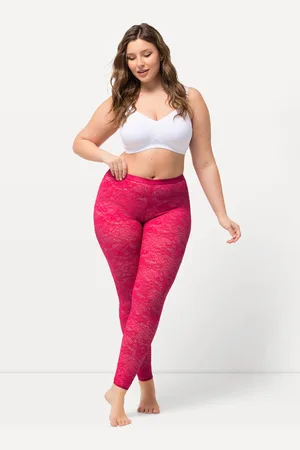 Ulla Popken Große Größen Strumpf-Leggings, Damen, , Größe: 46/48, Synthetische Fasern/Elasthan