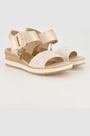 Ulla Popken Leder-Sandalen, Damen, , Größe: 38, Sonstige/Leder