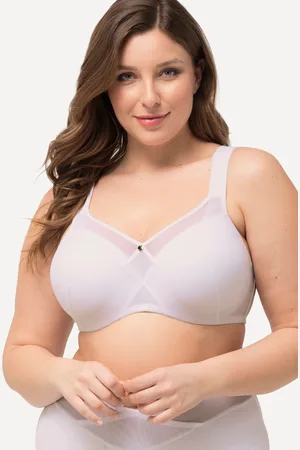 Ulla Popken Große Größen Bügel-BH, Damen, , Größe: 100B, Synthetische Fasern/Elasthan