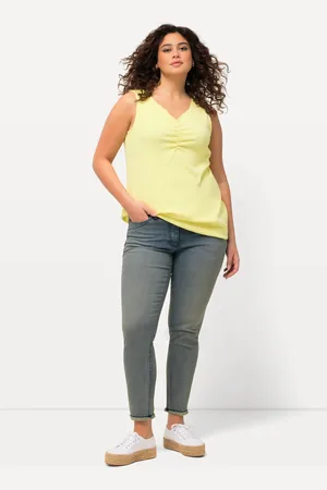 Ulla Popken Große Größen Jeans Sarah, Damen, , Größe: 42, Baumwolle