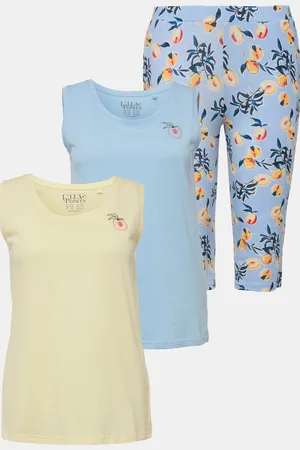 Ulla Popken Große Größen Pyjama, Damen, , Größe: 42/44, Baumwolle