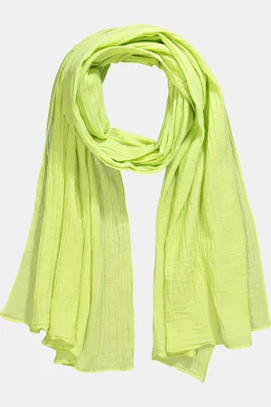 Ulla Popken Große Größen Schal, Damen, , Größe: One Size, Baumwolle