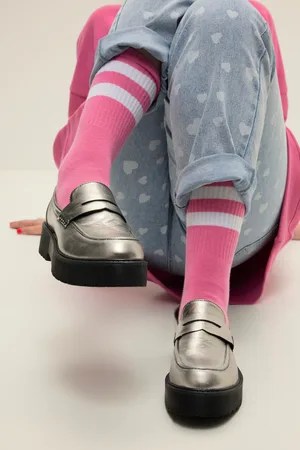 STUDIO UNTOLD Leder-Loafer, Damen, , Größe: 40, Leder/Synthetische Fasern