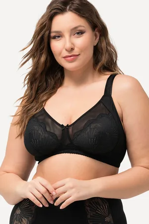 Ulla Popken Große Größen BH, Damen, , Größe: 85B, Synthetische Fasern/Elasthan