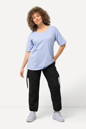 Ulla Popken Große Größen Cargohose, Damen, , Größe: 42, Synthetische Fasern