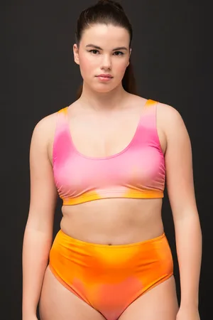 STUDIO UNTOLD Große Größen Bikini-Top, Damen, , Größe: 44, Synthetische Fasern/Elasthan