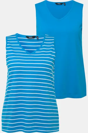 Ulla Popken Große Größen Top, Damen, , Größe: 42/44, Baumwolle