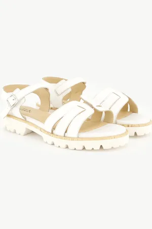 Ulla Popken Leder-Sandaletten, Damen, , Größe: 38, Leder