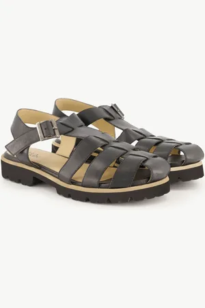 Ulla Popken Leder-Sandaletten, Damen, , Größe: 41, Leder