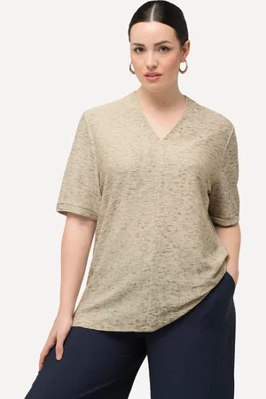 Ulla Popken Große Größen Sweatshirt, Damen, , Größe: 42/44, Polyester/Viskose