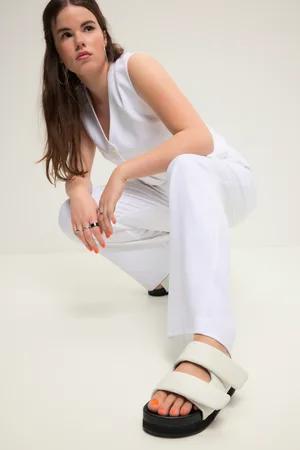STUDIO UNTOLD Leder-Pantolette, Damen, , Größe: 40, Leder