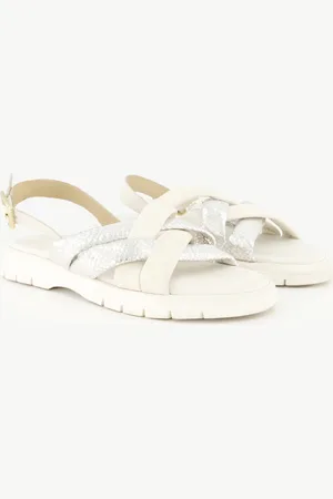 Ulla Popken Leder-Sandaletten, Damen, , Größe: 38, Sonstige/Leder