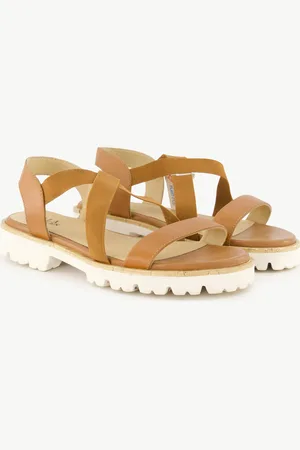 Ulla Popken Leder-Sandaletten, Damen, , Größe: 38, Leder