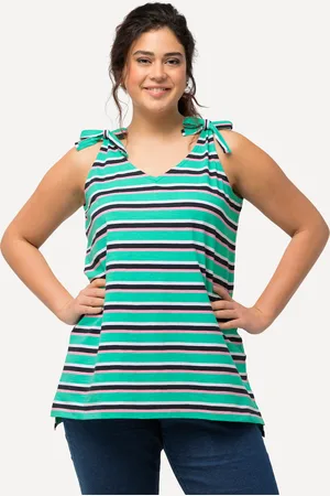 Ulla Popken Große Größen Top, Damen, , Größe: 42/44, Baumwolle