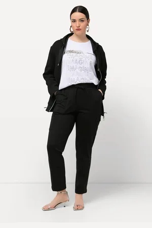 Ulla Popken Große Größen Cargohose, Damen, , Größe: 42, Synthetische Fasern