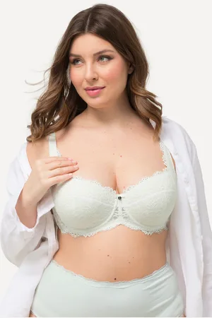 Ulla Popken Große Größen Bügel-BH, Damen, , Größe: 85B, Synthetische Fasern/Elasthan