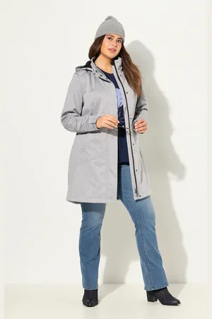 Ulla Popken Große Größen HYPRAR Softshelljacke, Damen, , Größe: 42/44, Polyester