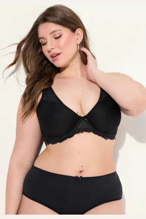 Ulla Popken Große Größen Spacer-BH Zoe, Damen, , Größe: 100C, Synthetische Fasern/Elasthan