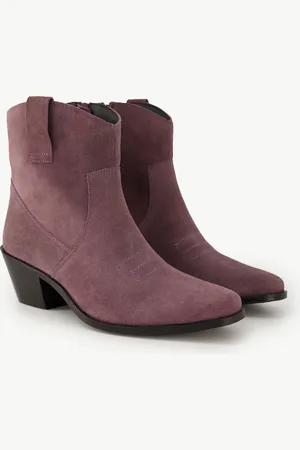 Ulla Popken Leder-Stiefeletten, Damen, , Größe: 38, Leder