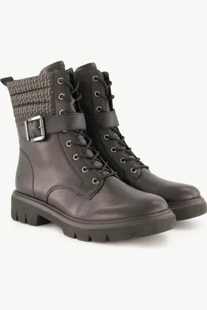 Ulla Popken Remonte Leder-Bikerboots, Damen, , Größe: 39, Sonstige/Leder/Synthetische Fasern