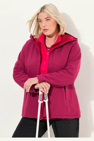 Ulla Popken Große Größen Softshelljacke, Damen, , Größe: 42/44, Polyester