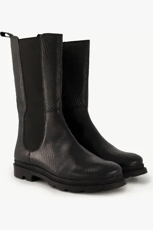 Ulla Popken Leder-Stiefeletten, Damen, , Größe: 38, Sonstige/Leder