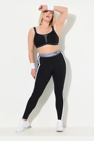 Ulla Popken Große Größen Leggings, Damen, , Größe: 42/44, Polyester/Elasthan
