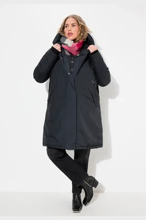 Ulla Popken Große Größen HYPRAR Funktionsmantel, Damen, , Größe: 42/44, Polyester/Synthetische Fasern