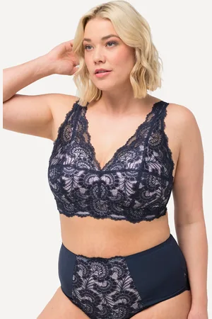 Ulla Popken Große Größen TRUYOU Bralette, Damen, , Größe: 100B, Synthetische Fasern/Elasthan