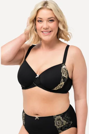 Ulla Popken Große Größen TRUYOU Bügel-BH, Damen, , Größe: 100B, Synthetische Fasern/Polyester/Elasthan